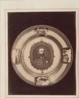 Picture 28 of 60 from A descriptive catalogue of a collection of royal historical porcelain, designed and painted in Europe during the eleven years beginning 1878 and ending 1889 : holograph and photographs, [189-?] / by J.S. Potter (1878), leaf 35