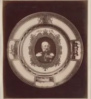 Picture 41 of 60 from A descriptive catalogue of a collection of royal historical porcelain, designed and painted in Europe during the eleven years beginning 1878 and ending 1889 : holograph and photographs, [189-?] / by J.S. Potter (1878), leaf 40
