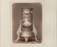 Picture 58 of 60 from A descriptive catalogue of a collection of royal historical porcelain, designed and painted in Europe during the eleven years beginning 1878 and ending 1889 : holograph and photographs, [189-?] / by J.S. Potter (1878), leaf 53