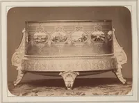 Picture 60 of 60 from A descriptive catalogue of a collection of royal historical porcelain, designed and painted in Europe during the eleven years beginning 1878 and ending 1889 : holograph and photographs, [189-?] / by J.S. Potter (1878), leaf 55