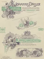 Picture 20 of 22 from Der Moderne Merkantil-Lithograph : eine Sammlung merkantiler Arbeiten / hrsg. von Steinbach & Strache (1901), leaf 19