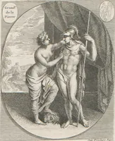 Picture 21 of 42 from [A collection of 48 engravings from ancient gems, etc. / drawn and engraved by E.S.C., Ursule de la Croix, and others (1709), leaf 25