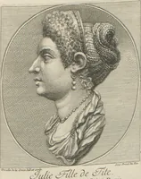Picture 32 of 42 from [A collection of 48 engravings from ancient gems, etc. / drawn and engraved by E.S.C., Ursule de la Croix, and others (1709), leaf 37