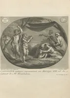 Picture 4 of 42 from [A collection of 48 engravings from ancient gems, etc. / drawn and engraved by E.S.C., Ursule de la Croix, and others (1709), leaf 7
