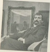 An illustration from Catalogue of an exhibition of contemporary German paintings (1906)