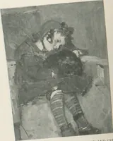 An illustration from Catalogue of an exhibition of contemporary German paintings (1906)