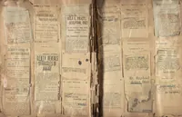 An illustration from Artist Obituary Scrapbooks: Volume [2] (1915-29) (1915)