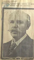 An illustration from Artist Obituary Scrapbooks: Volume [1] (1906-15) (1906)