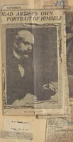 An illustration from Artist Obituary Scrapbooks: Volume [1] (1906-15) (1906)