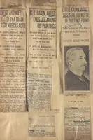 An illustration from Artist Obituary Scrapbooks: Volume [1] (1906-15) (1906)