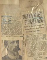 An illustration from Artist Obituary Scrapbooks: Volume [1] (1906-15) (1906)