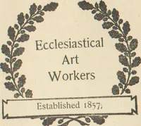 An illustration from Lexicon and catalogue of the loan exhibition for the benefit of the chapel at Saint Gabriels, Peekskill, N.Y. : held in the rooms adjoining the Tiffany Chapel ... from Mar. 25th to April 6, 1895 (1895)