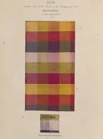 An illustration from Collection of specimens and illustrations of the textile manufactures of India. Second series, 0526-0574 / prepared under the direction of J. Forbes Watson (1873)