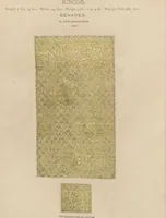 Picture 6 of 78 from Collection of specimens and illustrations of the textile manufactures of India. Second series, 0401-0458 / prepared under the direction of J. Forbes Watson (1873), leaf 8
