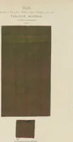 Picture 1 of 48 from Collection of specimens and illustrations of the textile manufactures of India. Second series, 0575-0631 / prepared under the direction of J. Forbes Watson (1873), leaf 2
