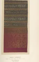 An illustration from Collection of specimens and illustrations of the textile manufactures of India. Second series, 0101-0134 / prepared under the direction of J. Forbes Watson (1877)