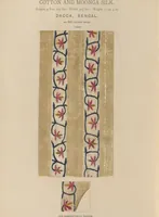 An illustration from Collection of specimens and illustrations of the textile manufactures of India. Second series, 0632-0691 / prepared under the direction of J. Forbes Watson (1873)