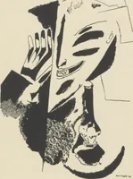 An illustration from Marc Chagall exhibition / the Reinhardt galleries, January 9 - January 30, 1926 ; [introduction by Christian Brinton] (1926)