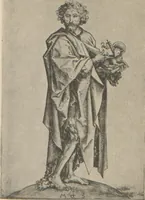 An illustration from Catalog of an exhibition of early engravings : Frederick Keppel & Co., New York, November 8th to 30th, 1923 / with an introduction by David Keppel (1923)