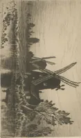 An illustration from Catalogue of the ... annual Exhibition of the Philadelphia Society of Etchers : held at the Pennsylvania Academy of the Fine Arts (1883)