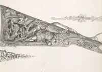 Picture 18 of 22 from Recueil d'ornements et de sujets pour être appliqués à l'ornementation des armes d'après les dessins des principaux artistes / gravé et publié par Charles Claesen (1800), leaf 37
