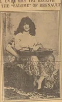 Picture 57 of 79 from [The Salome of Henri Regnault, a scrap book of clippings relating to its purchase by M. Knoedler & Co. at the sale of the Marquise Landolfo Carcano, May 30, 1912] : Volume 1 (1912), leaf 176