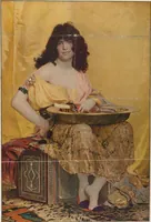 Picture 16 of 79 from [The Salome of Henri Regnault, a scrap book of clippings relating to its purchase by M. Knoedler & Co. at the sale of the Marquise Landolfo Carcano, May 30, 1912] : Volume 1 (1912), leaf 19