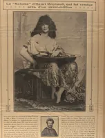 Picture 17 of 79 from [The Salome of Henri Regnault, a scrap book of clippings relating to its purchase by M. Knoedler & Co. at the sale of the Marquise Landolfo Carcano, May 30, 1912] : Volume 1 (1912), leaf 20