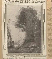 Picture 31 of 79 from [The Salome of Henri Regnault, a scrap book of clippings relating to its purchase by M. Knoedler & Co. at the sale of the Marquise Landolfo Carcano, May 30, 1912] : Volume 1 (1912), leaf 57