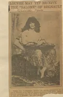 An illustration from [The Salome of Henri Regnault, a scrap book of clippings relating to its purchase by M. Knoedler & Co. at the sale of the Marquise Landolfo Carcano, May 30, 1912] : Volume 2 (1912)