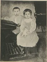 Picture 14 of 89 from Katalog illustrowany wystawy sztuki współczesnej we Lwowie 1894 (1894), leaf 55