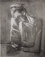 An illustration from Ausstellung Pablo Picasso : Februar 1913, Moderne Galerie Heinrich Thannhauser, München (1913)