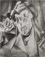 An illustration from Ausstellung Pablo Picasso : Februar 1913, Moderne Galerie Heinrich Thannhauser, München (1913)