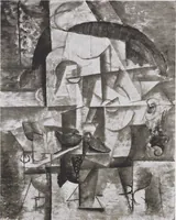 An illustration from Ausstellung Pablo Picasso : Februar 1913, Moderne Galerie Heinrich Thannhauser, München (1913)