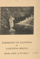 An illustration from Exhibition of paintings by Valentino Molina : from April 19 to May 1 (1920)