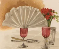 Picture 5 of 12 from Serviettes and how to fold them (1890), leaf 5