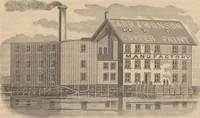 Picture 56 of 61 from Industries of Massachusetts : historical and descriptive review of Lynn, Lowell, Lawrence, Haverhill, Salem, Beverly, Peabody, Danvers, Gloucester, Newburyport and Amesbury, and their leading manufacturers and merchants (1886), leaf 146