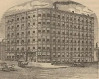 Picture 13 of 61 from Industries of Massachusetts : historical and descriptive review of Lynn, Lowell, Lawrence, Haverhill, Salem, Beverly, Peabody, Danvers, Gloucester, Newburyport and Amesbury, and their leading manufacturers and merchants (1886), leaf 22