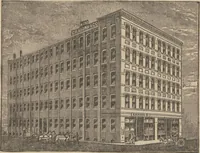 Picture 14 of 61 from Industries of Massachusetts : historical and descriptive review of Lynn, Lowell, Lawrence, Haverhill, Salem, Beverly, Peabody, Danvers, Gloucester, Newburyport and Amesbury, and their leading manufacturers and merchants (1886), leaf 24