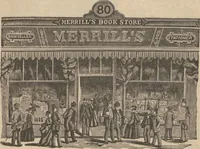 Picture 28 of 61 from Industries of Massachusetts : historical and descriptive review of Lynn, Lowell, Lawrence, Haverhill, Salem, Beverly, Peabody, Danvers, Gloucester, Newburyport and Amesbury, and their leading manufacturers and merchants (1886), leaf 59