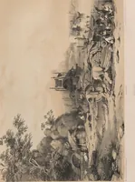 An illustration from Sketches of China and the Chinese / from drawings by Auguste Borget (1842)
