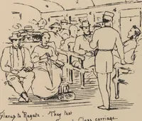 Picture 12 of 29 from How we spent the summer, or, A "Voyage en zigzag" in Switzerland and Tyrol with some members of the Alpine Club : from the sketch book of one of the party [i.e. Elizabeth Tuckett] (1864), leaf 42