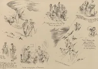 Picture 22 of 29 from How we spent the summer, or, A "Voyage en zigzag" in Switzerland and Tyrol with some members of the Alpine Club : from the sketch book of one of the party [i.e. Elizabeth Tuckett] (1864), leaf 72