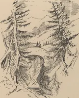 Picture 23 of 29 from How we spent the summer, or, A "Voyage en zigzag" in Switzerland and Tyrol with some members of the Alpine Club : from the sketch book of one of the party [i.e. Elizabeth Tuckett] (1864), leaf 74