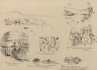 Picture 29 of 29 from How we spent the summer, or, A "Voyage en zigzag" in Switzerland and Tyrol with some members of the Alpine Club : from the sketch book of one of the party [i.e. Elizabeth Tuckett] (1864), leaf 86
