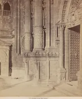 Picture 4 of 21 from The Cathedral of Santiago de Compostella in Spain, showing especially the sculpture of the Pórtico de la Gloria by Mestre Mateo / a series of twenty photographs recently taken by Thurston Thompson (1868), leaf 14