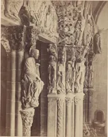 Picture 5 of 21 from The Cathedral of Santiago de Compostella in Spain, showing especially the sculpture of the Pórtico de la Gloria by Mestre Mateo / a series of twenty photographs recently taken by Thurston Thompson (1868), leaf 16