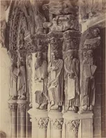 Picture 9 of 21 from The Cathedral of Santiago de Compostella in Spain, showing especially the sculpture of the Pórtico de la Gloria by Mestre Mateo / a series of twenty photographs recently taken by Thurston Thompson (1868), leaf 24