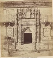 Picture 21 of 21 from The Cathedral of Santiago de Compostella in Spain, showing especially the sculpture of the Pórtico de la Gloria by Mestre Mateo / a series of twenty photographs recently taken by Thurston Thompson (1868), leaf 48