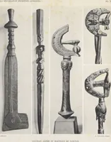 Picture 13 of 53 from La decoration primitive : Afrique : quarante-deux planches accompagnées d'une préface et d'une table descriptive / P.-C. Lepage (1922), leaf 32